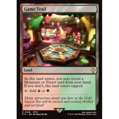Final Fantasy Commander - 398 - Game Trail - Rare - C - Non-foil (Front)