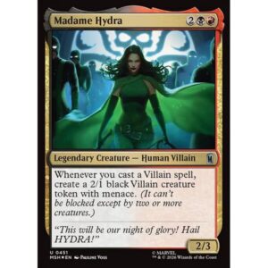 Marvel Super Heroes - 451 - Madame Hydra - Uncommon - BR - Foil (Front)