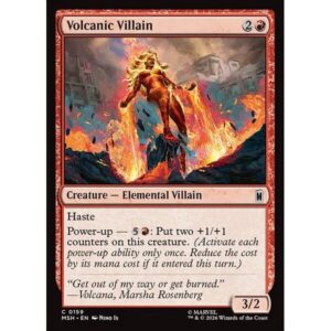Marvel Super Heroes - 159 - Volcanic Villain - Common - R - Non-foil (Front)