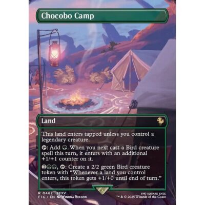 Final Fantasy Commander - 462 - Chocobo Camp - Rare - C - Foil (Front)