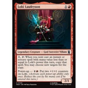 Marvel Super Heroes - 143 - Loki Laufeyson - Uncommon - R - Non-foil (Front)