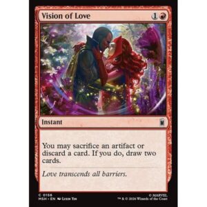 Marvel Super Heroes - 158 - Vision of Love - Common - R - Non-foil (Front)