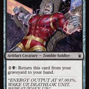 Marvel Super Heroes - 109 - Project Deathlok Soldier - Common - B - Foil (Front)