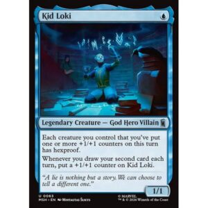 Marvel Super Heroes - 63 - Kid Loki - Uncommon - U - Non-foil (Front)