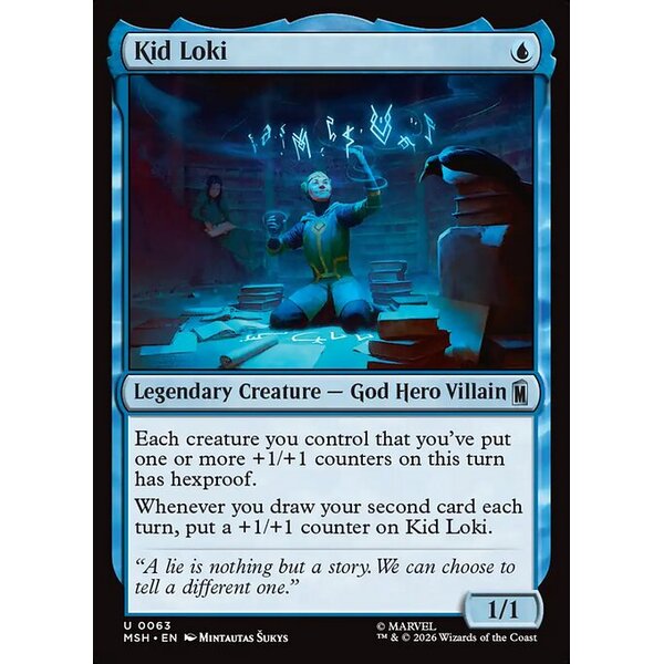 Marvel Super Heroes - 63 - Kid Loki - Uncommon - U - Non-foil (Front)
