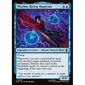 Marvel Super Heroes - 83 - Wiccan, Rising Magician - Uncommon - U - Non-foil (Front)