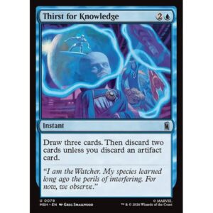 Marvel Super Heroes - 79 - Thirst for Knowledge - Uncommon - U - Non-foil (Front)