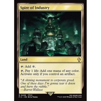 Final Fantasy Commander - 426 - Spire of Industry - Rare - C - Non-foil (Front)