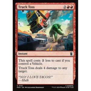 Marvel Super Heroes - 157 - Truck Toss - Uncommon - R - Non-foil (Front)