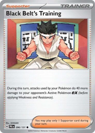 SV: Prismatic Evolutions - 096/131 - Black Belt's Training