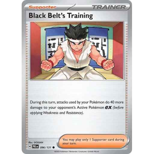 SV: Prismatic Evolutions - 096/131 - Black Belt's Training
