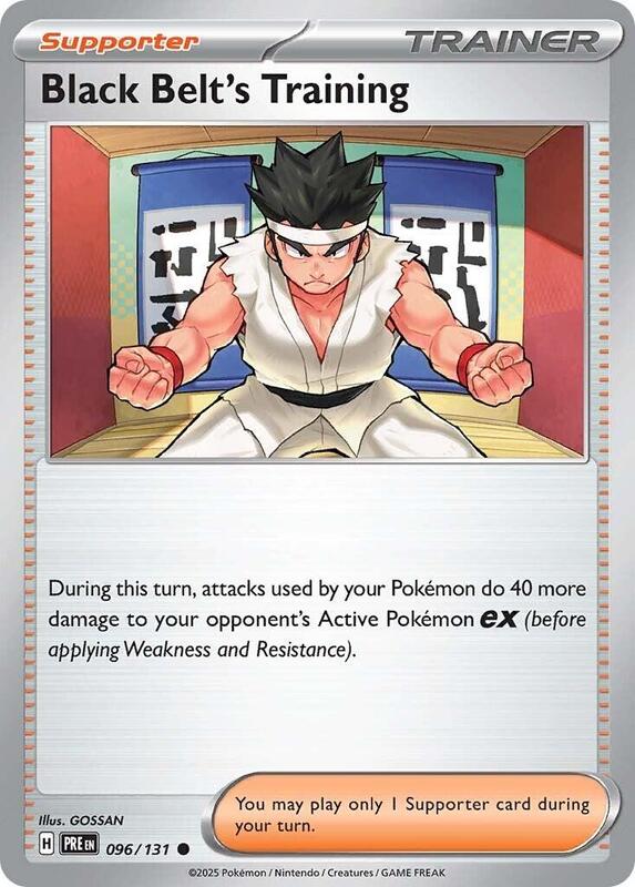 SV: Prismatic Evolutions - 096/131 - Black Belt's Training