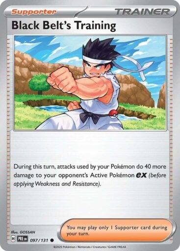 SV: Prismatic Evolutions - 097/131 - Black Belt's Training