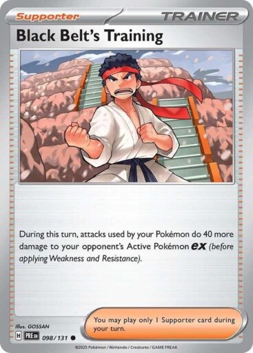 SV: Prismatic Evolutions - 098/131 - Black Belt's Training