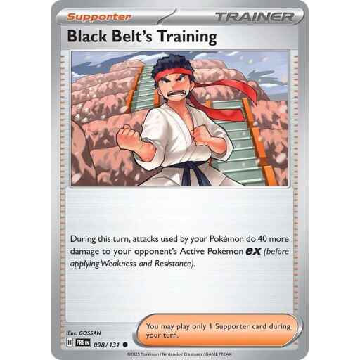 SV: Prismatic Evolutions - 098/131 - Black Belt's Training