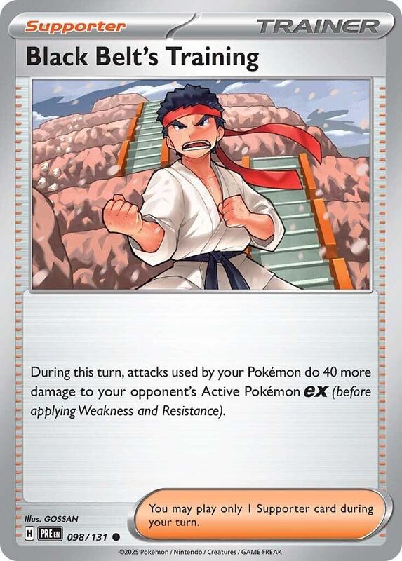 SV: Prismatic Evolutions - 098/131 - Black Belt's Training