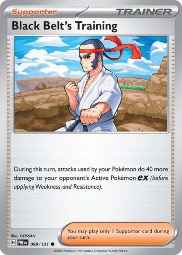 SV: Prismatic Evolutions - 099/131 - Black Belt's Training