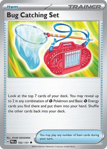 SV: Prismatic Evolutions - 102/131 - Bug Catching Set
