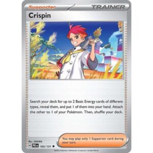 SV: Prismatic Evolutions - 105/131 - Crispin