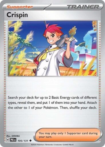 SV: Prismatic Evolutions - 105/131 - Crispin