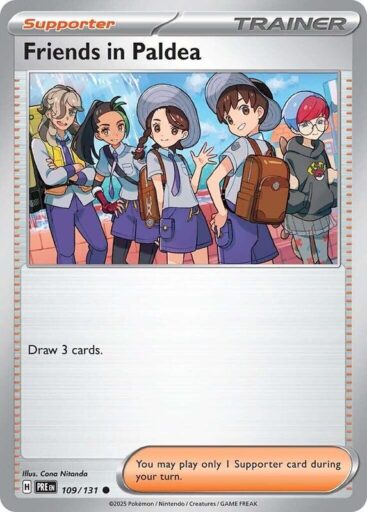 SV: Prismatic Evolutions - 109/131 - Friends in Paldea