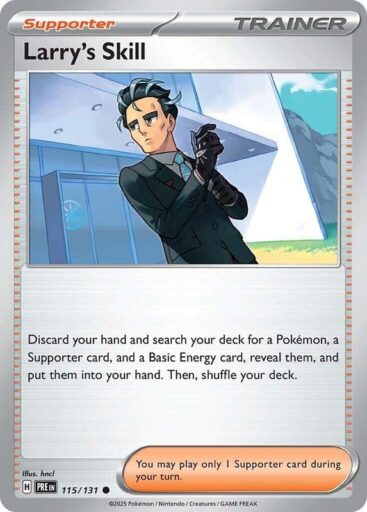 SV: Prismatic Evolutions - 115/131 - Larry's Skill