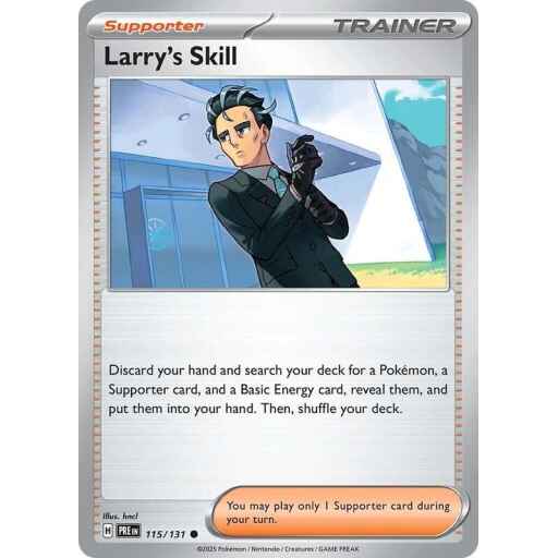 SV: Prismatic Evolutions - 115/131 - Larry's Skill