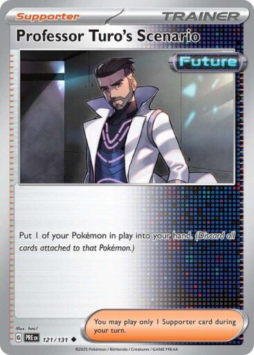 SV: Prismatic Evolutions - 121/131 - Professor Turo's Scenario