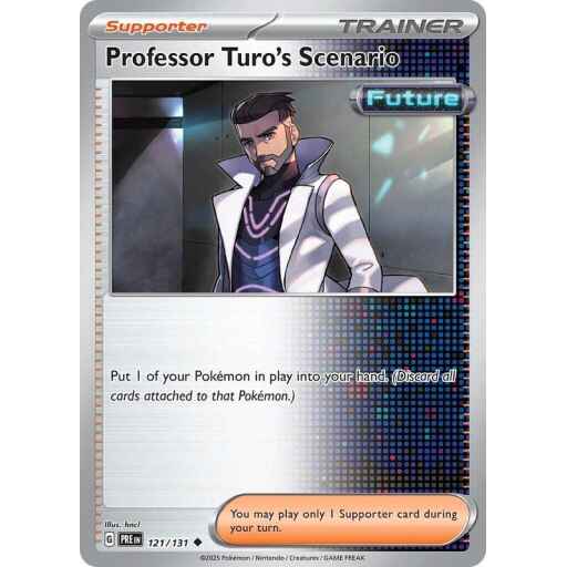 SV: Prismatic Evolutions - 121/131 - Professor Turo's Scenario
