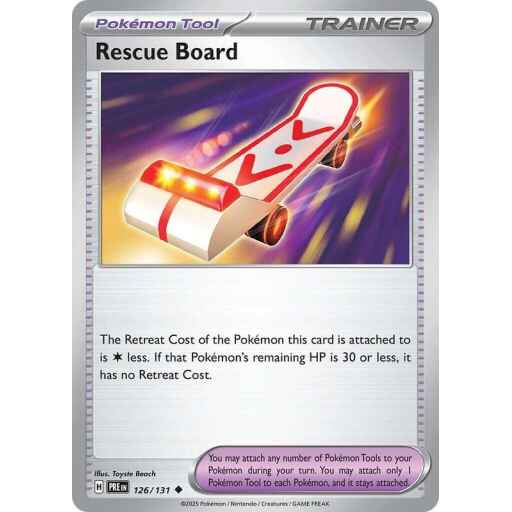 SV: Prismatic Evolutions - 126/131 - Rescue Board
