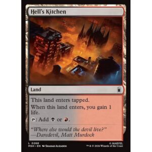 Marvel Super Heroes - 268 - Hell's Kitchen - Common - C - Foil (Front)