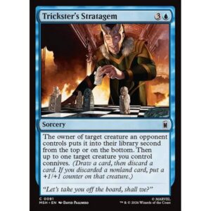 Marvel Super Heroes - 81 - Trickster's Stratagem - Common - U - Non-foil (Front)