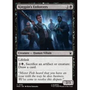Marvel Super Heroes - 102 - Kingpin's Enforcers - Common - B - Non-foil (Front)