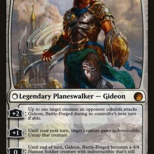 From the Vault: Transform - 13 - Kytheon, Hero of Akros // Gideon, Battle-Forged - Mythic - C - Foil (Back)