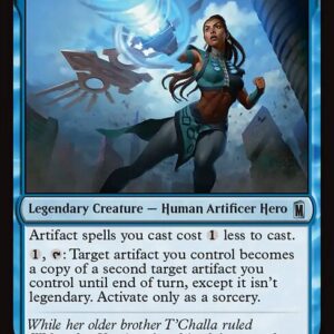 Marvel Super Heroes - 75 - Shuri, Wakandan Inventor - Uncommon - U - Foil (Front)
