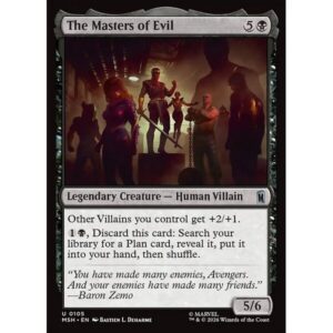 Marvel Super Heroes - 105 - The Masters of Evil - Uncommon - B - Non-foil (Front)