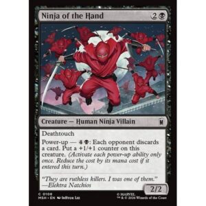 Marvel Super Heroes - 108 - Ninja of the Hand - Common - B - Non-foil (Front)