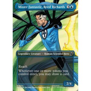 Marvel Super Heroes - 320 - Mister Fantastic, Reed Richards - Uncommon - U - Non-foil (Front)
