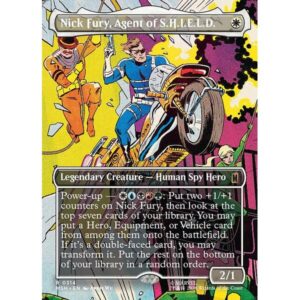 Marvel Super Heroes - 314 - Nick Fury, Agent of S.H.I.E.L.D. - Rare - W - Non-foil (Front)