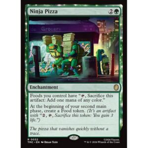 Teenage Mutant Ninja Turtles Eternal - 32 - Ninja Pizza - Rare - G - Non-foil (Front)