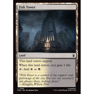 Marvel Super Heroes - 265 - Fisk Tower - Common - C - Foil (Front)