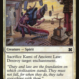 Modern Masters 2015 - 21 - Kami of Ancient Law - Common - W - Non-foil (Front)