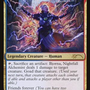 Universes Within - 2 - Bjorna, Nightfall Alchemist - Rare - UR - Non-foil (Front)