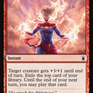 Marvel Super Heroes - 125 - Blazing Crescendo - Common - R - Foil (Front)