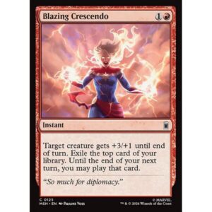Marvel Super Heroes - 125 - Blazing Crescendo - Common - R - Non-foil (Front)