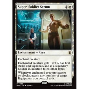 Marvel Super Heroes - 38 - Super-Soldier Serum - Rare - W - Non-foil (Front)