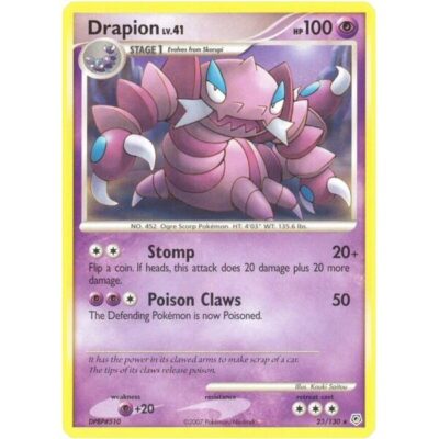 Diamond and Pearl - 23/130 - Drapion