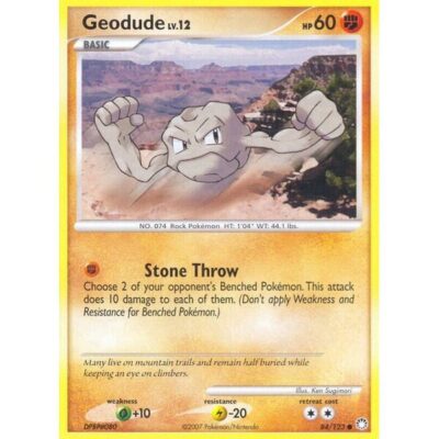 Mysterious Treasures - 84/123 - Geodude
