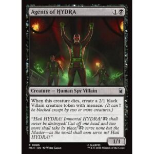 Marvel Super Heroes - 85 - Agents of HYDRA - Common - B - Non-foil (Front)