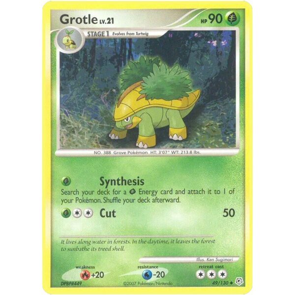 Diamond and Pearl - 49/130 - Grotle